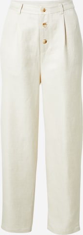 Guido Maria Kretschmer Women Loose fit Pleat-Front Pants 'Martha' in Beige: front