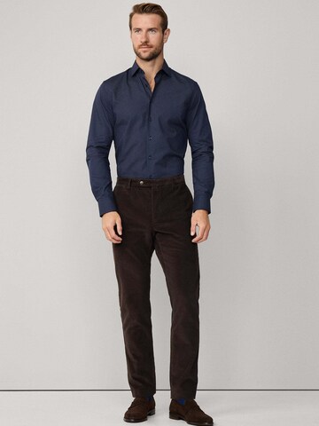 Hackett London Slim fit Overhemd in Blauw