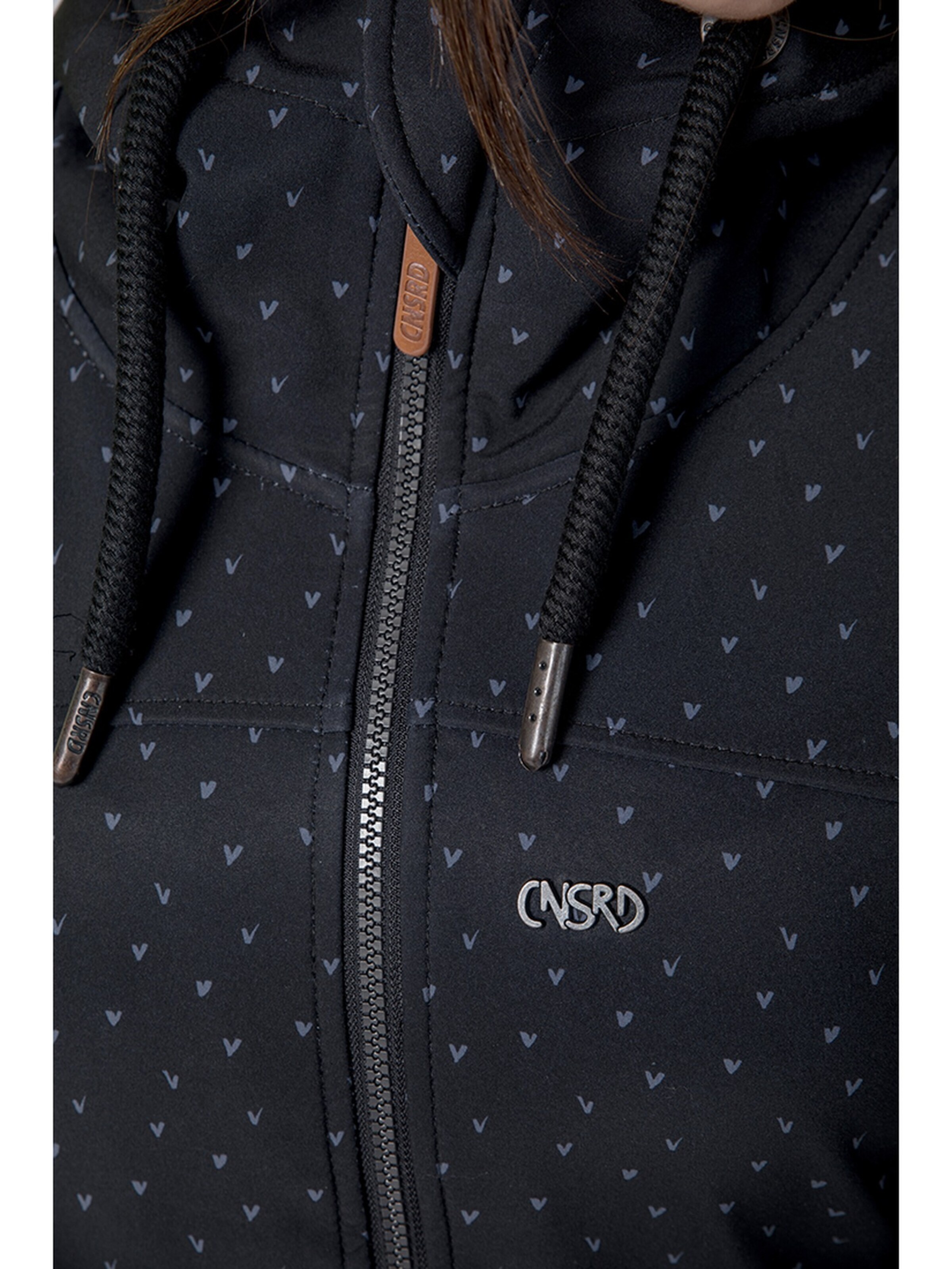 CNSRD Between-season jacket 'CHARLOTTE D' in Black