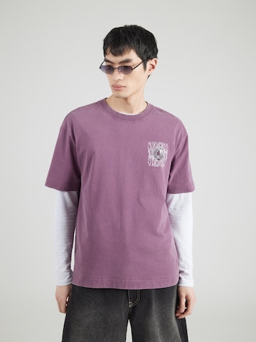 T-Shirt 'OLDER BROTHER' HOLLISTER en violet