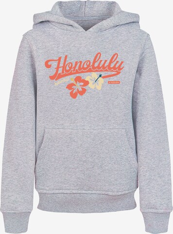 F4NT4STIC Sweatshirt 'Honolulu' in Grey: front