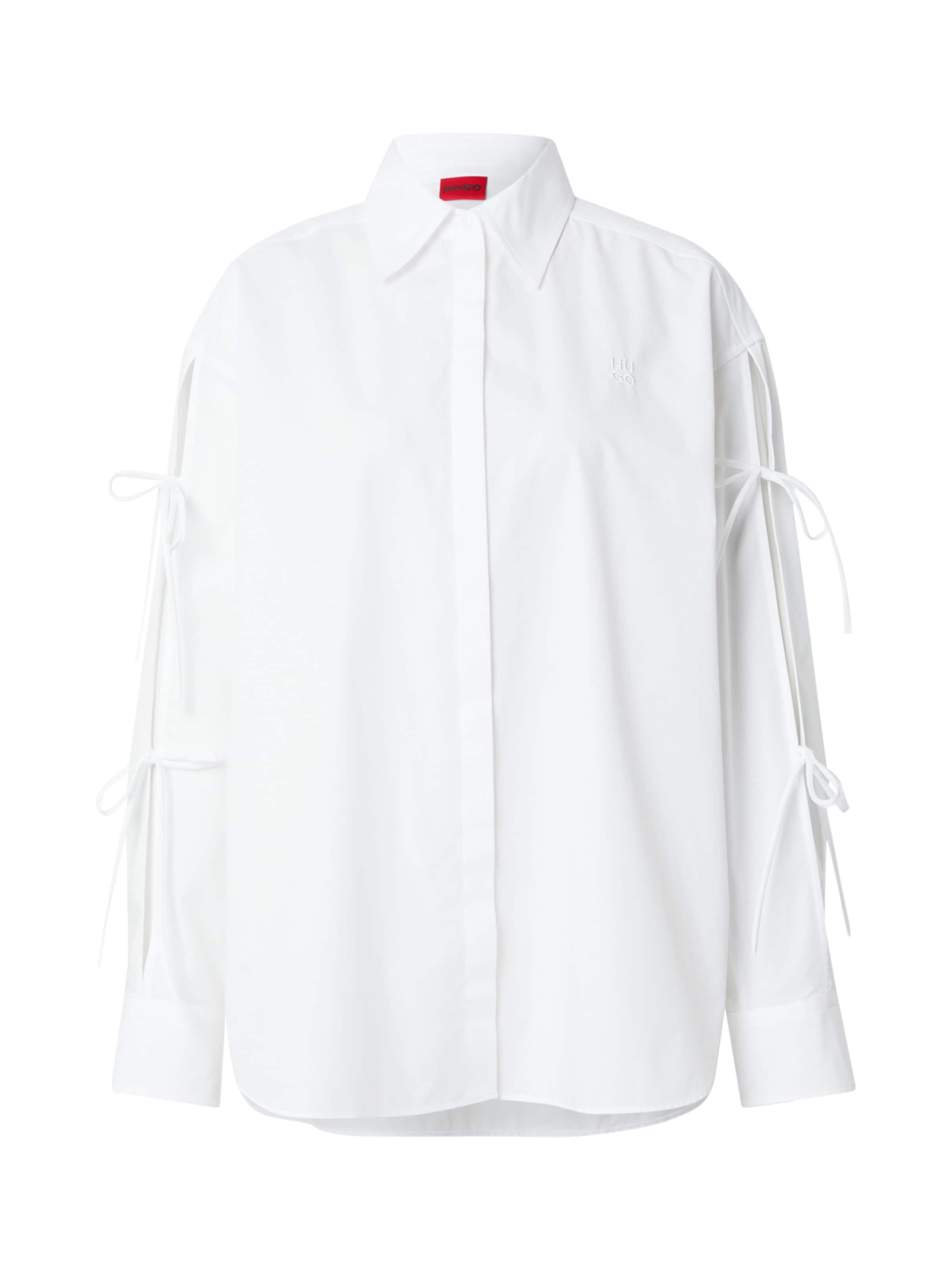 HUGO Blúz 'Evangelina' - fehér: elől