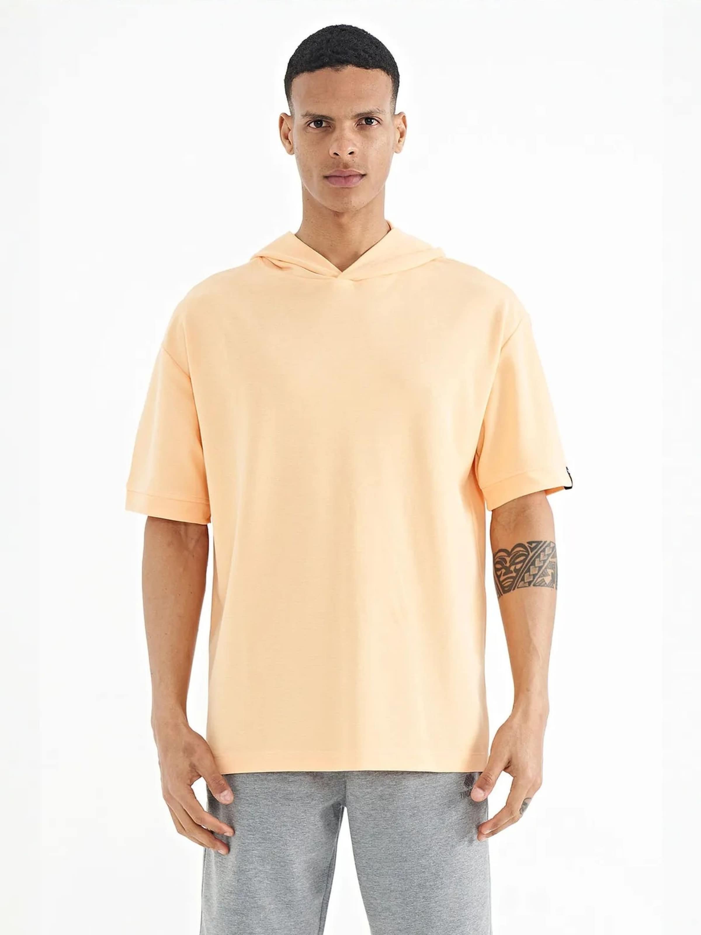 Tommy Life - Camisa em laranja: frente
