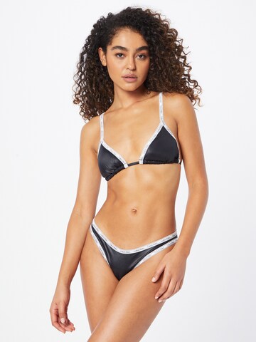 Calvin Klein Swimwear Triangel Bikinitop in Zwart