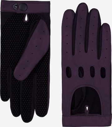 KESSLER Full Finger Gloves in Purple