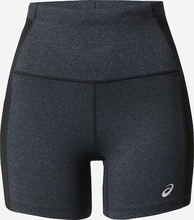 ASICS Sportshorts 'DISTANCE SUPPLY 5IN SPRINTER' in schwarz / schwarzmeliert / weiß, Produktansicht