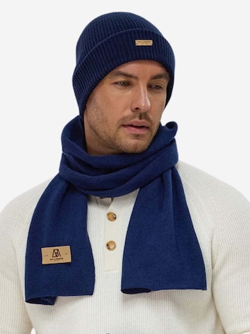BELLEMERE NEW YORK Scarf 'Schal aus reinem Kaschmir' in Blue