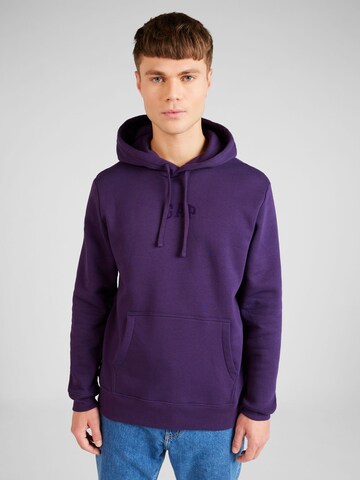 Sweat-shirt GAP en violet : devant