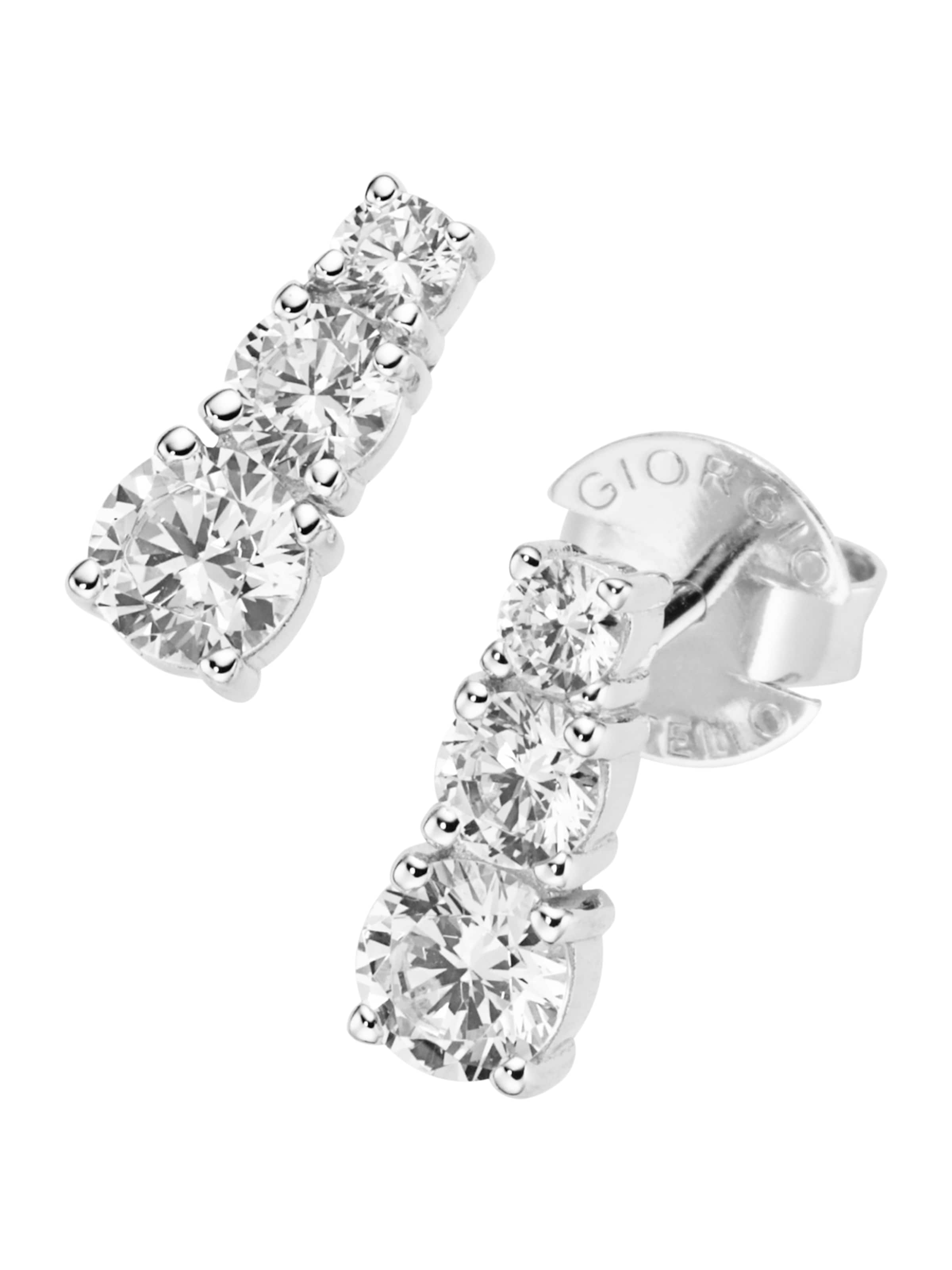 Giorgio Martello Milano - Pendientes en blanco: frente