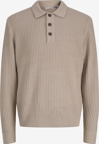 Pull-over 'JJSAGE' JACK & JONES en gris : devant