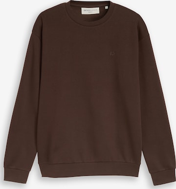 TOM TAILOR DENIM Sweatshirt i brun: forside