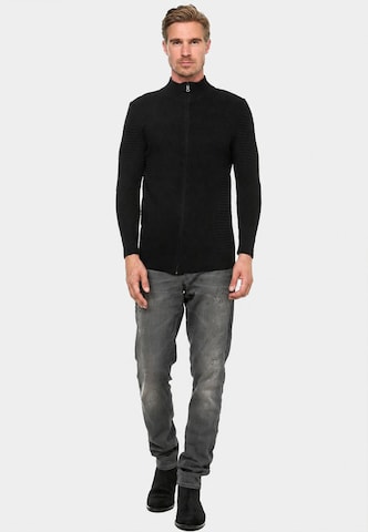Rusty Neal Gebreid vest in Zwart