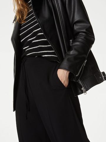 Wide leg Pantaloni di Marks & Spencer in nero