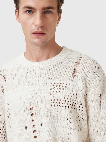 AllSaints - Pullover 'HARVEY' em branco