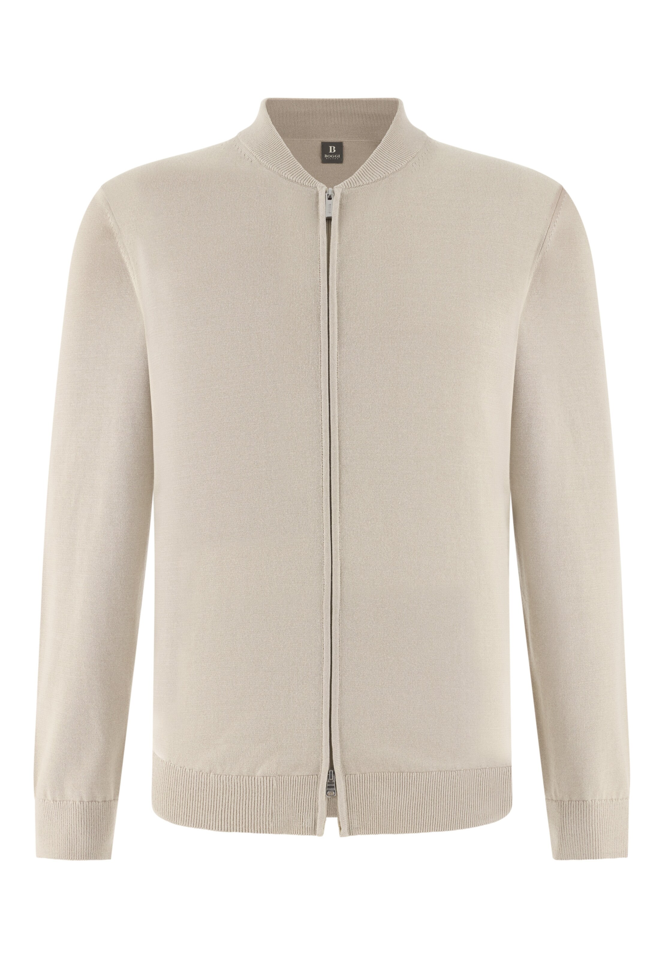 Boggi Milano Strickjacke in sand, Produktansicht