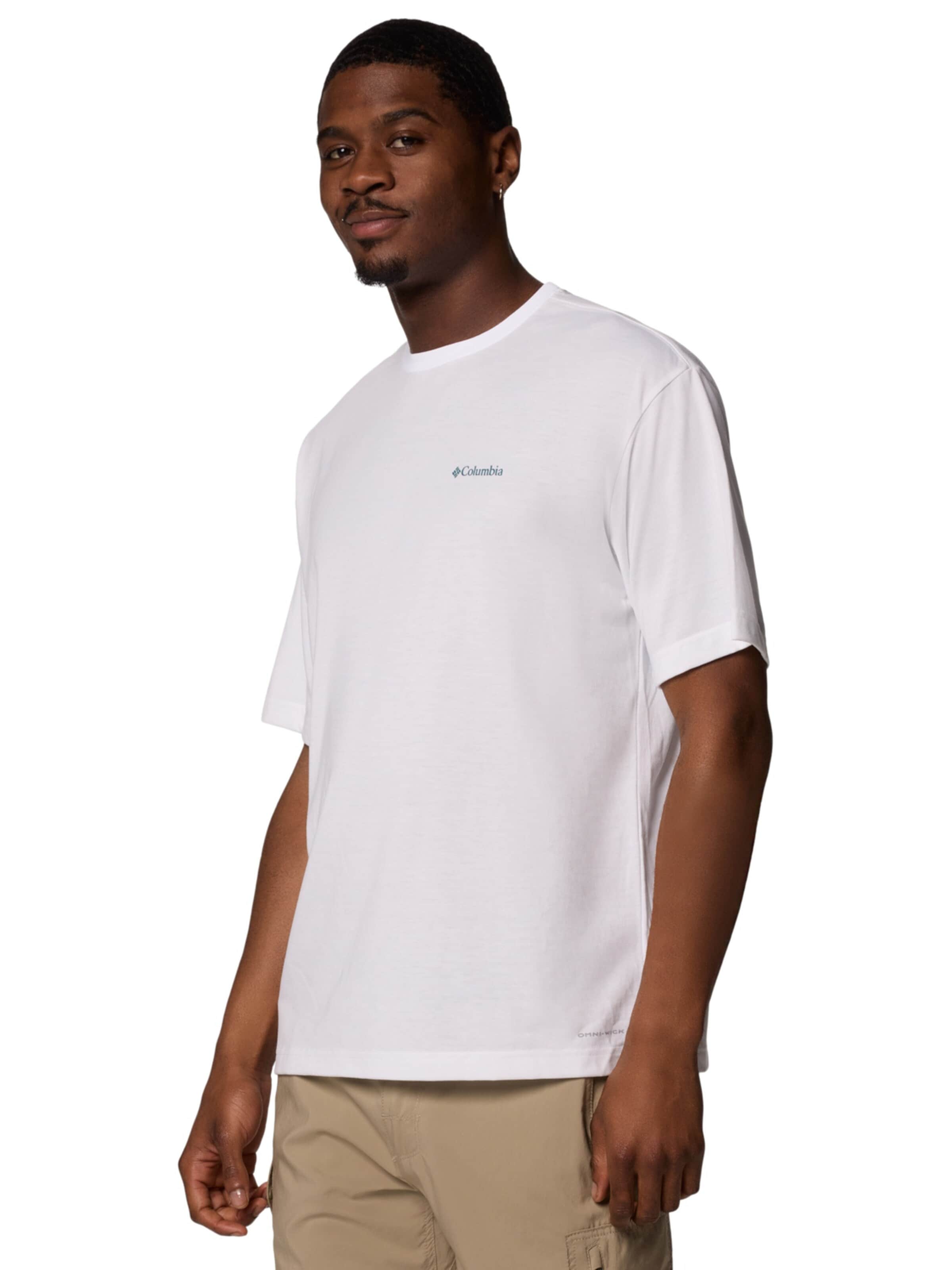 COLUMBIA Shirt 'Columbia Cedar Trail Back'‌‌‌‌‌‌‌‌ in Weiß