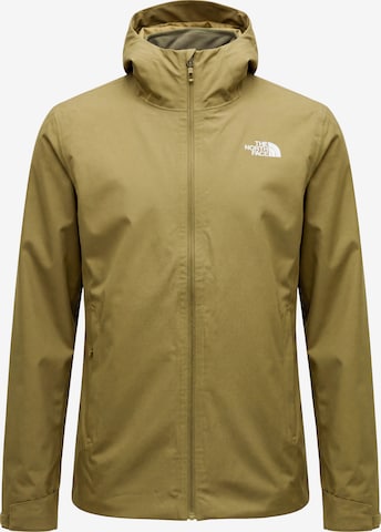 THE NORTH FACE Яке Outdoor 'QUEST' в зелено: отпред