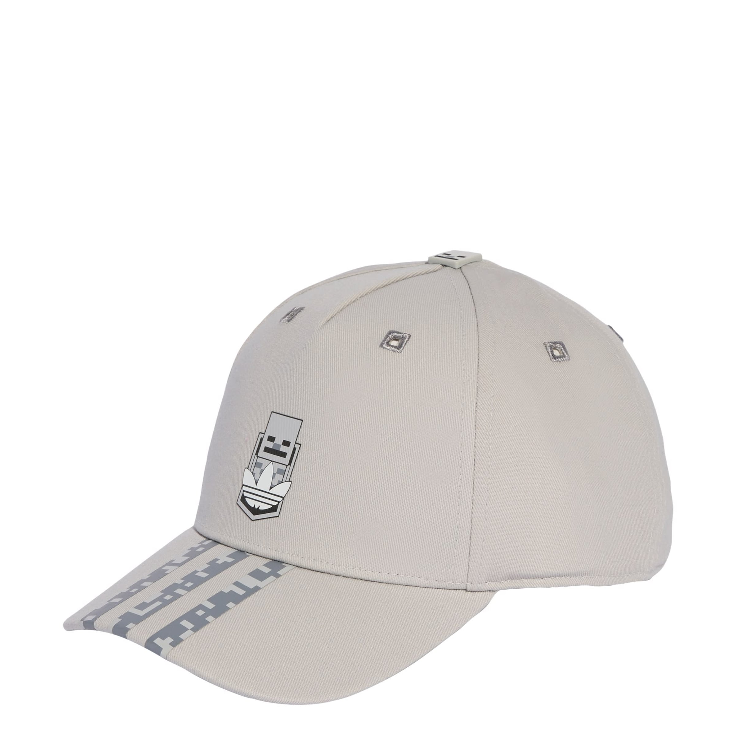 Chapeau 'Minecraft' ADIDAS ORIGINALS en gris : devant