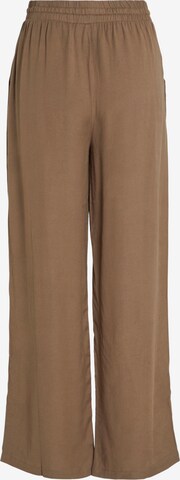 VILA Regular Pants 'Pricil' in Brown