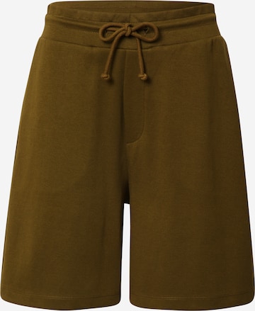 Marc O'Polo DENIM Pants in Green: front