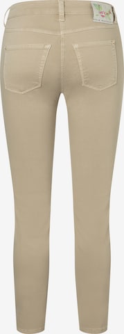 Coupe slim Jean 'Dream Summer' MAC en beige