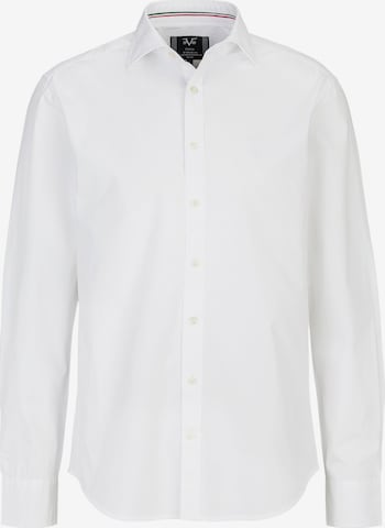 Chemise business 'Ricky' 19V69 ITALIA en blanc : devant