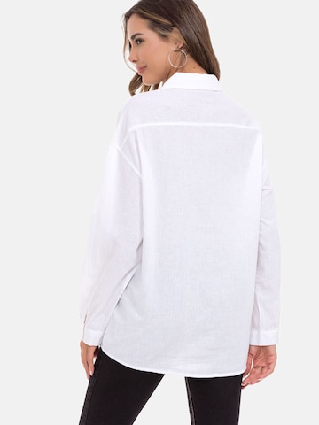 CIPO & BAXX Blouse 'WH125' in Wit