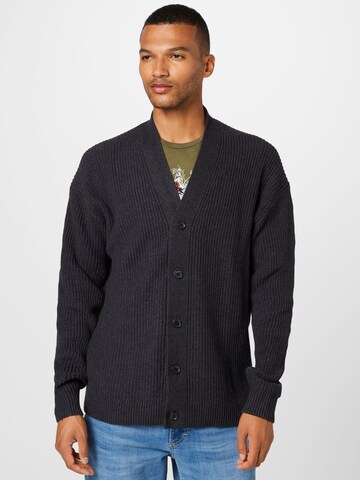 Abercrombie & Fitch Cardigan i sort: forside