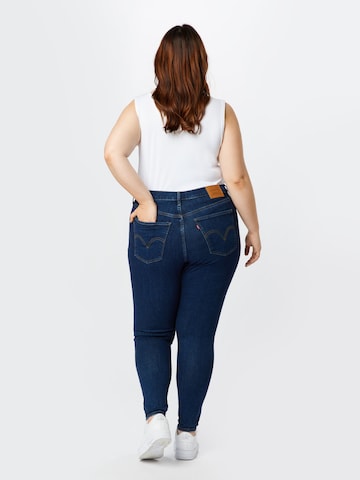 Skinny Jean 'Plus Mile High SS' Levi's® Plus en bleu