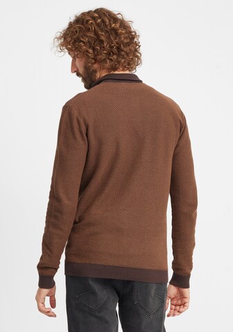 !Solid Sweater 'Duncan' in Brown