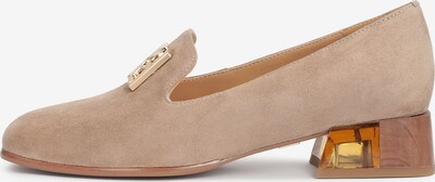 Kazar Slipper in beige / gold, Produktansicht