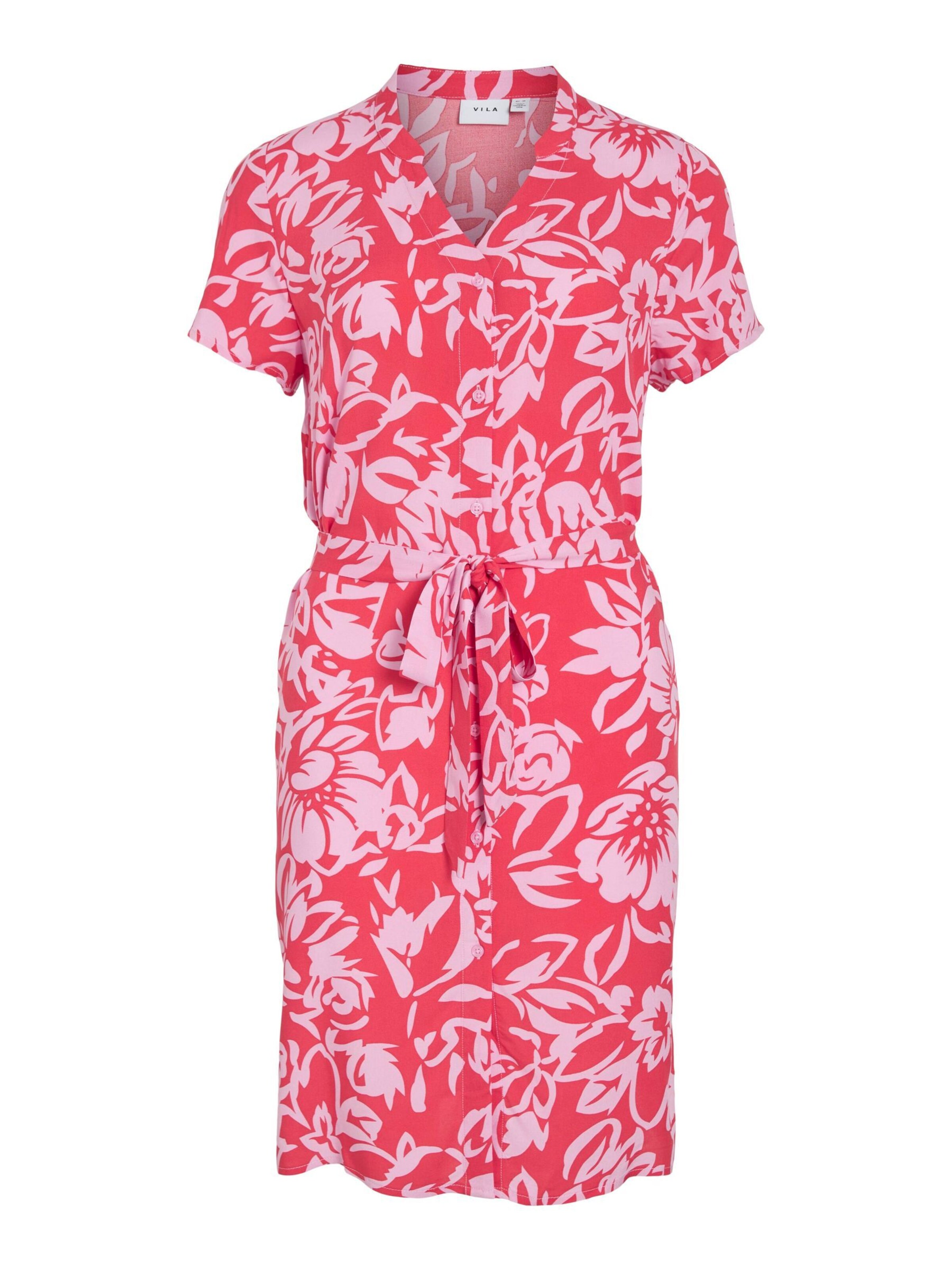 VILA Dress in Red: front