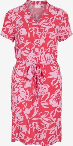 Robe VILA en rouge : devant