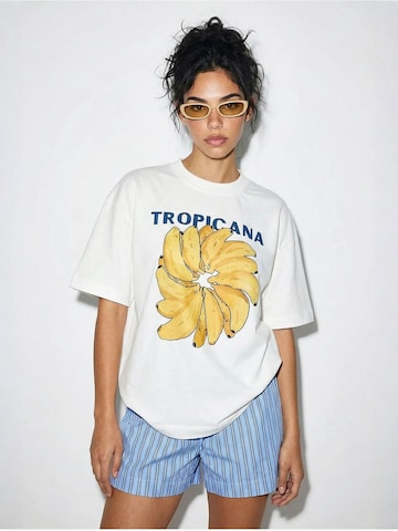 T-shirt 'T-Shirts' Bianco Lucci en blanc