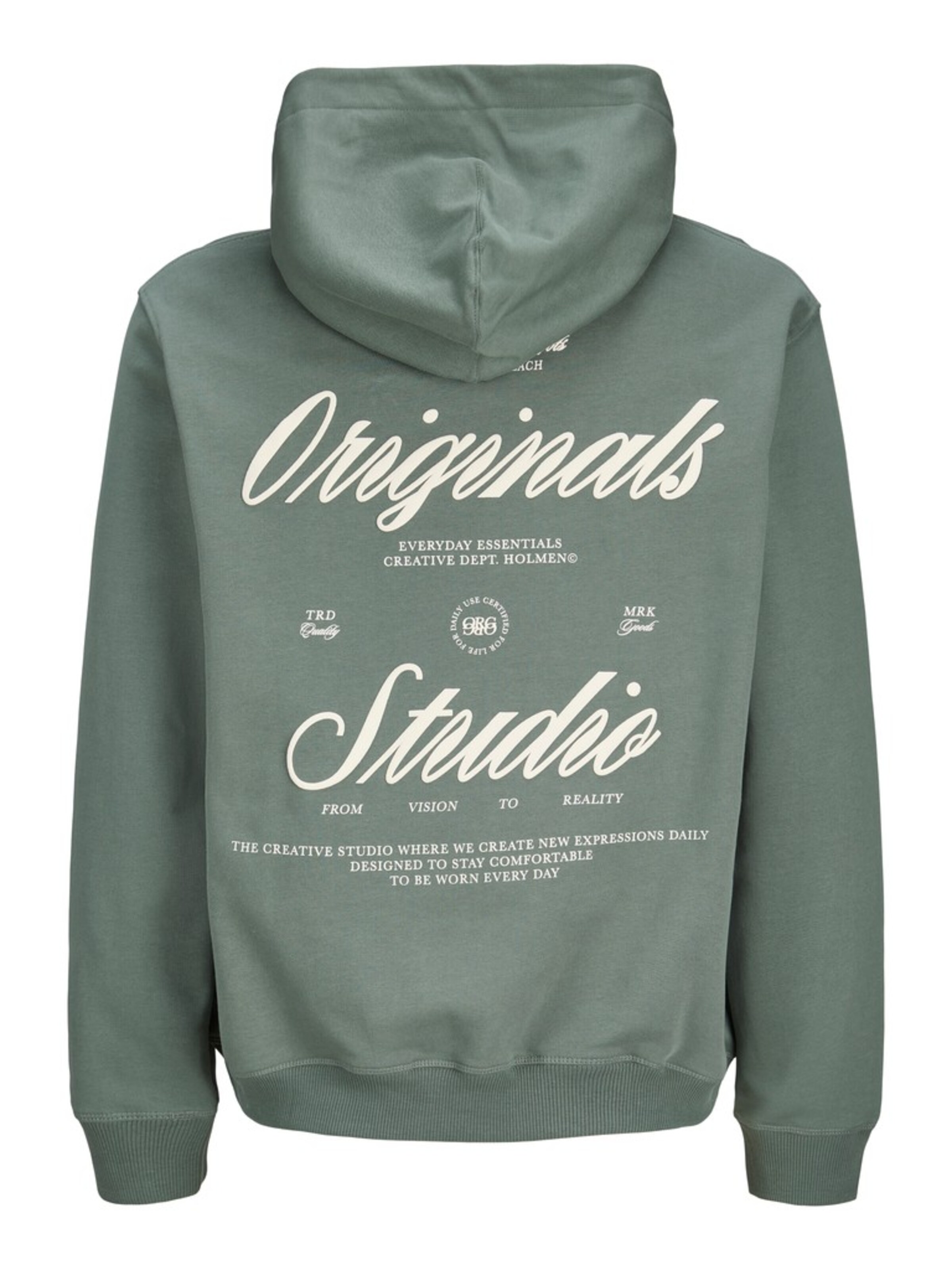 JACK & JONES Mikina 'JORNORREBRO' - Zelená