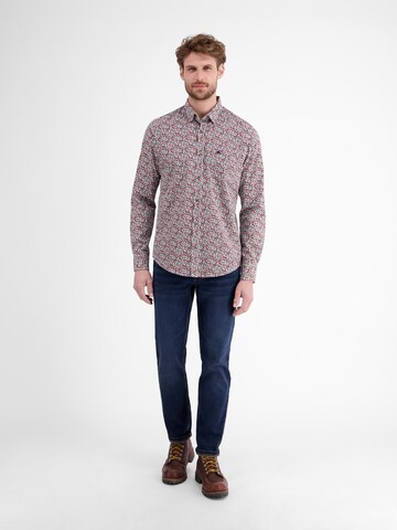 LERROS Regular fit Overhemd in Rood