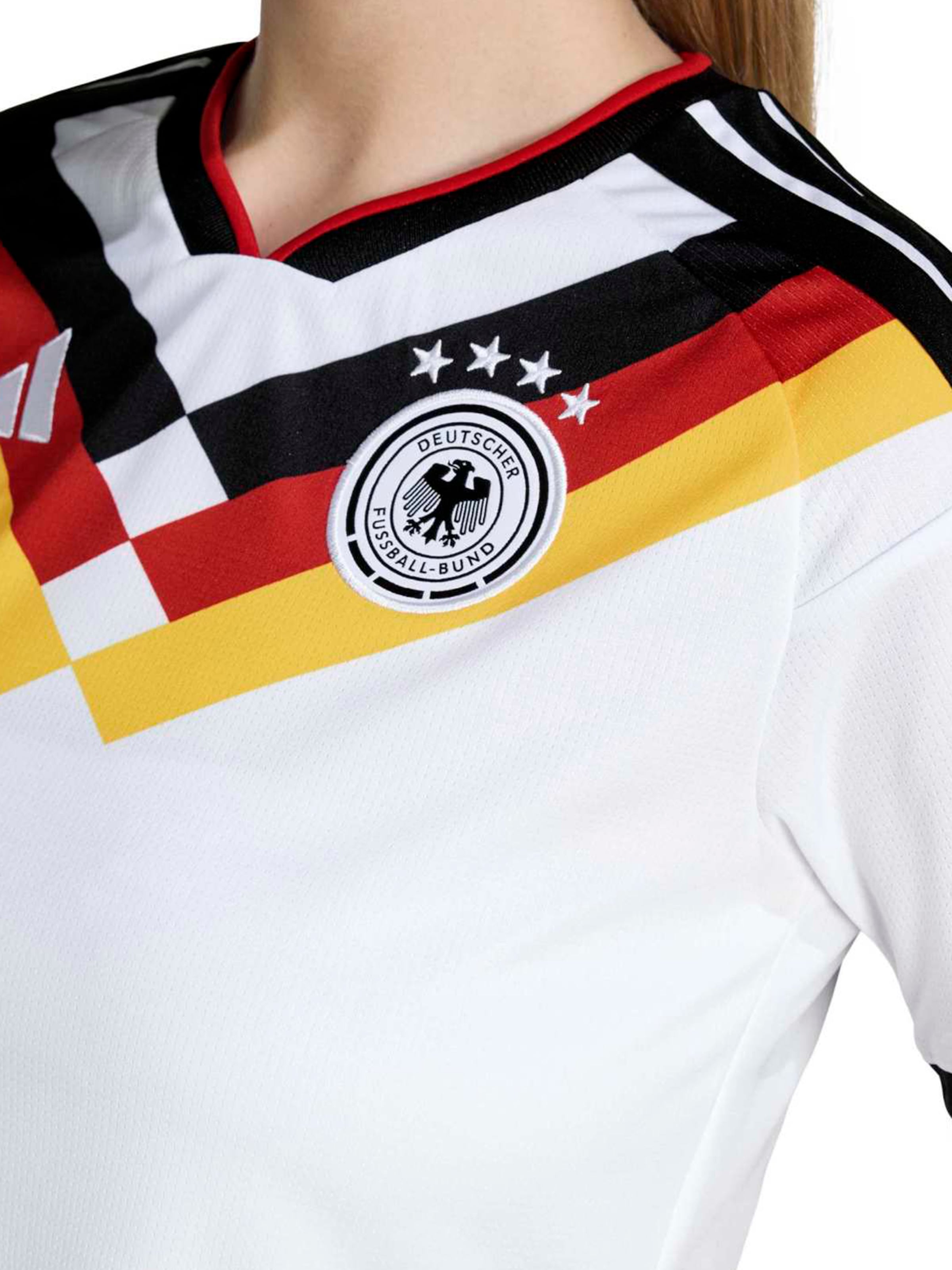 ADIDAS PERFORMANCE Αθλητική φανέλα 'DFB' σε λευκό