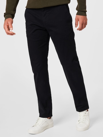 bugatti Chino kalhoty – černá: přední strana