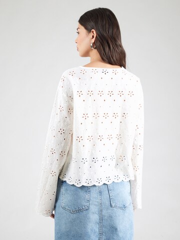 PIECES Blus 'PCTARMORINE' i vit