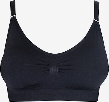 MAGIC Bodyfashion Bygelfri Behå 'Better Than Spaghetti' i svart: framsida