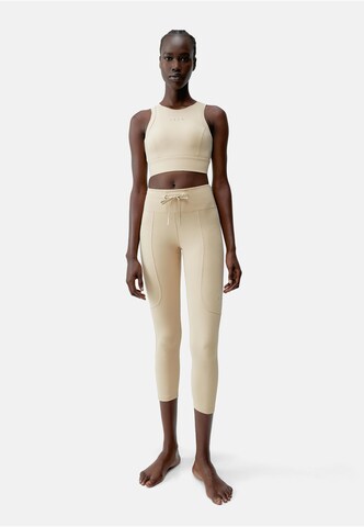 Born Living Yoga Bralette Sports bra 'Esme' in Beige