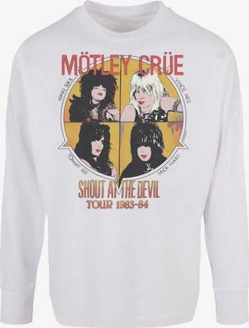Merchcode Shirt 'Motley Crue - SATD Vintage' in Wit: voorkant