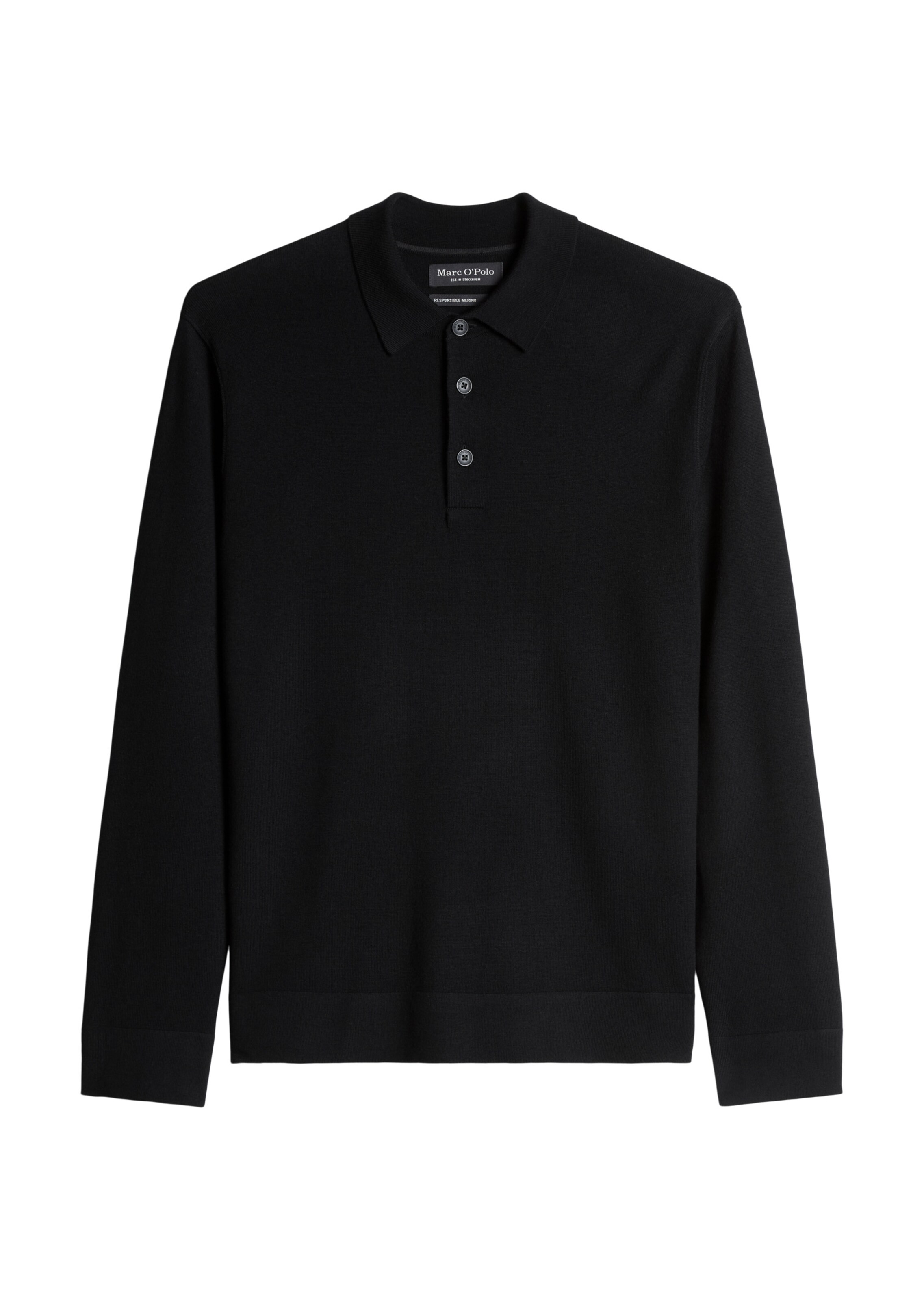 Marc O'Polo Shirt in Schwarz: Vorderseite