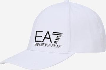 EA7 Emporio Armani Cap in Weiß: predná strana