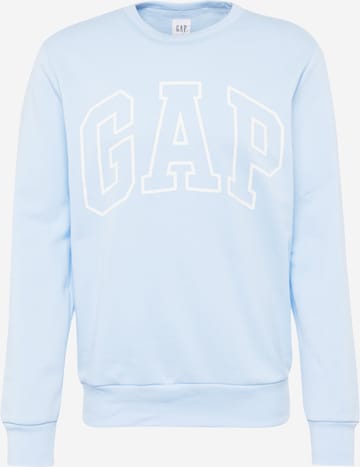 GAP Sweatshirt in Blue: front