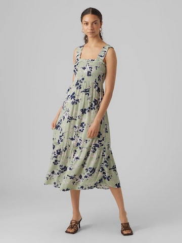 VERO MODA Dress 'Menny' in Green: front