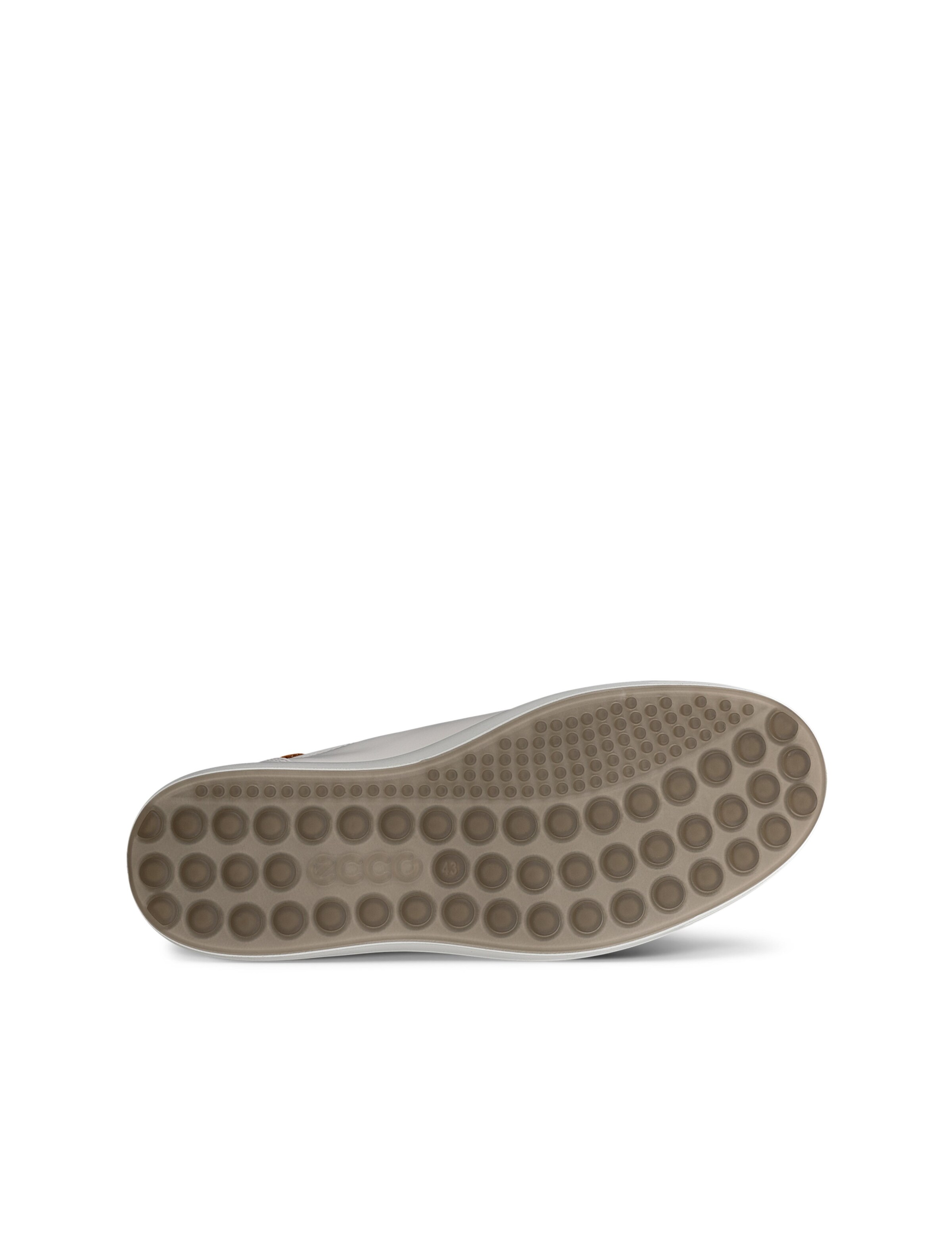 ECCO - Sapatilhas baixas 'Soft 7' em branco