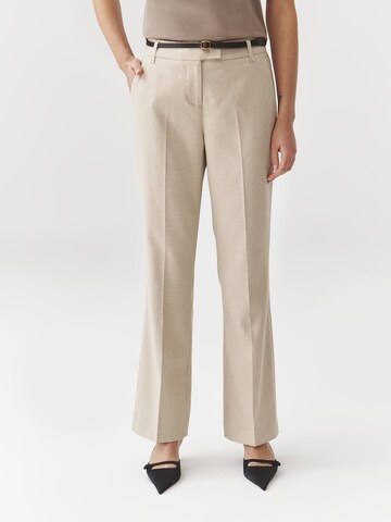 Loosefit Pantalon à plis 'Laurani' TATUUM en beige : devant