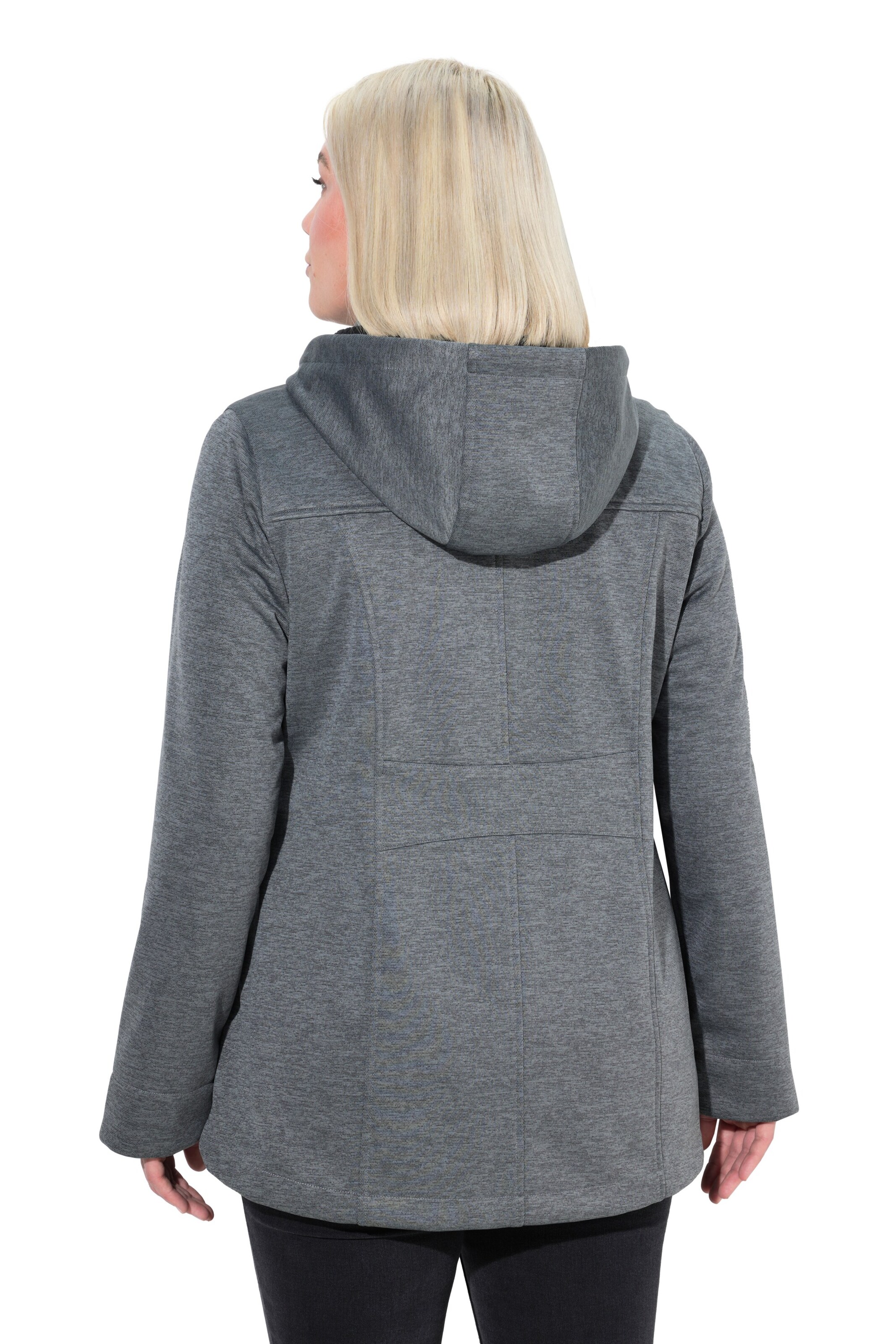 Ulla Popken Funktionsjacke in Grau