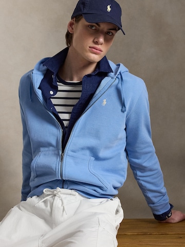 Hanorac de la Polo Ralph Lauren pe albastru
